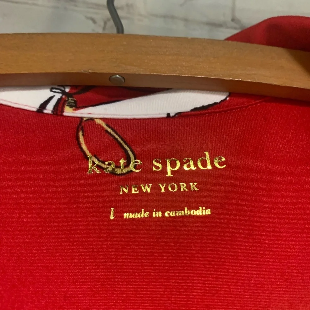kate spade charming red